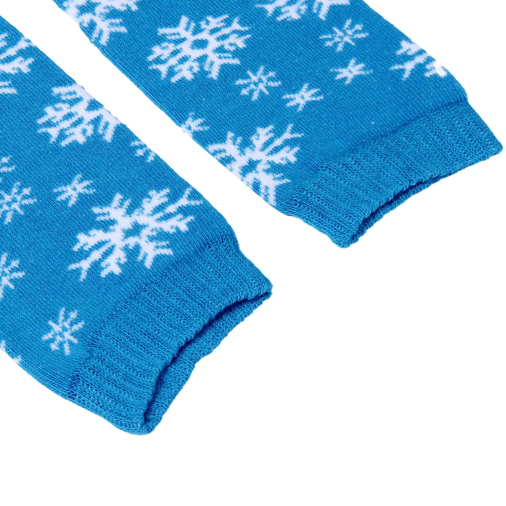 Недорогие детские гетры для девочек снеговик носки детские гетры с оборками Детские наколенники ползать колено Младенцы Новые