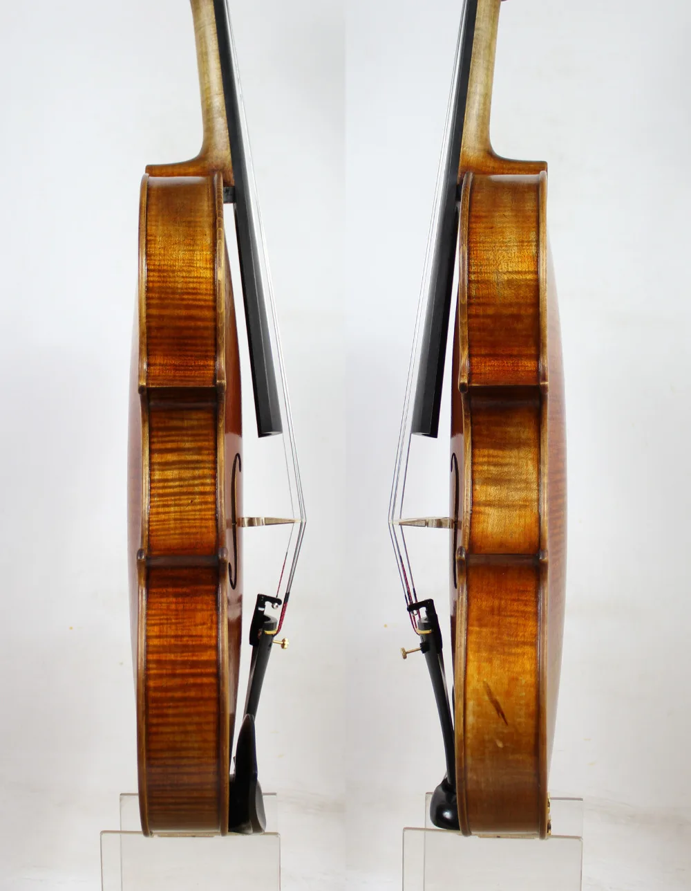 Античный масляный лак! После Guarner Del Gesu viola 15-16,5 дюймов M517" Европейское дерево"