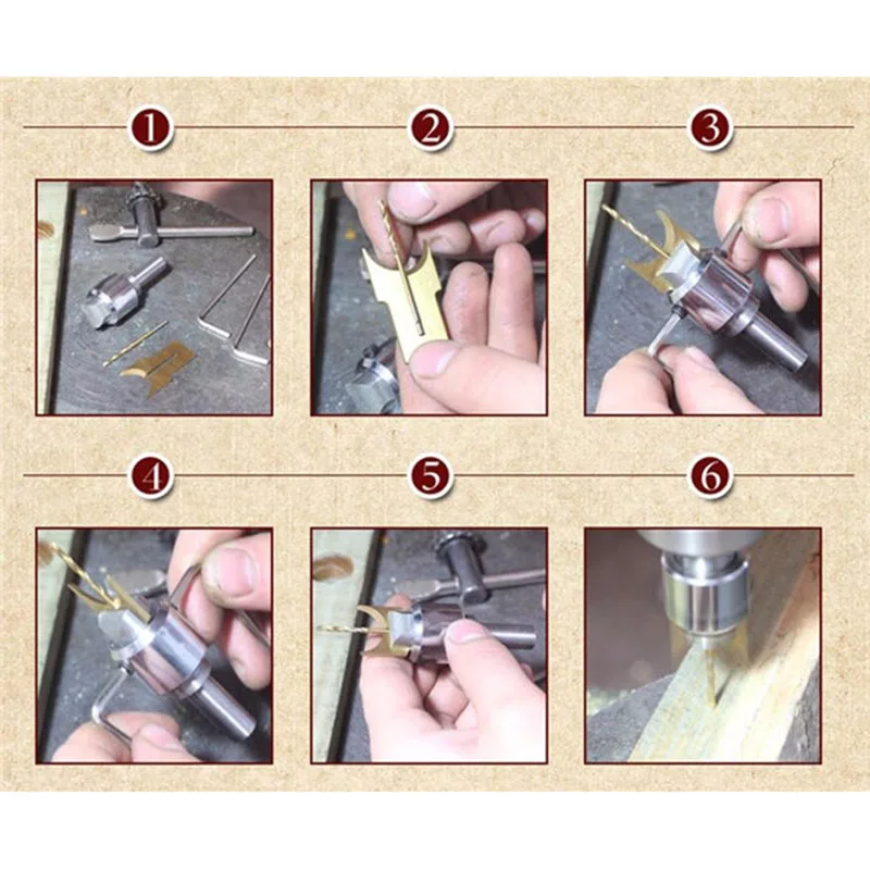 24 шт. металлический шаровой нож деревообрабатывающий инструмент деревянные бусины сверла роторная бусина литья 6-25 мм