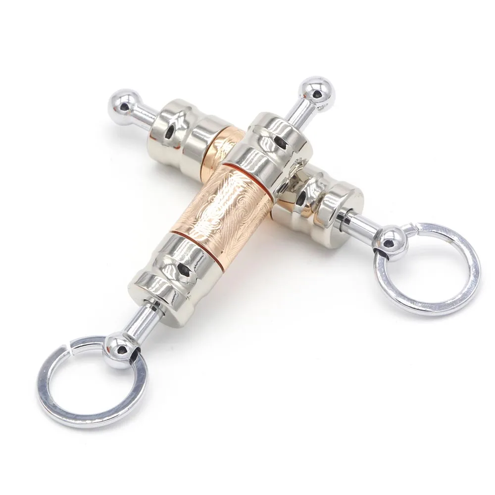 LUBINSKI Classical Removable Cigar Punch Metal Cigar Cutter Puncher 2