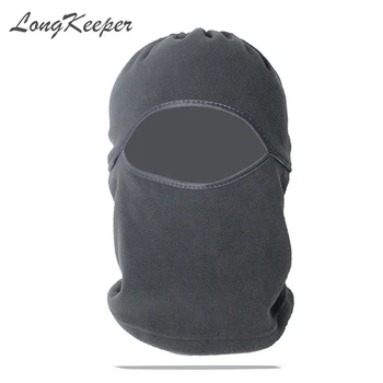 

Cold Weather Winter Thermal Polar Fleece Neck Warmer Balaclava Breathable Windproof Snowboard Full Face Mask Black Hat 10pcs/lot