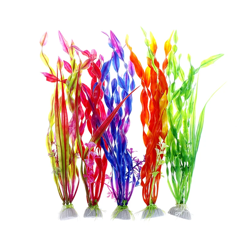 

31cm Underwater Artificial Aquatic Plant Ornaments Aquarium Fish Tank Green Water Grass Landscape Decoration