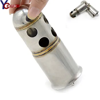 

FOR YAMAHA YZ250X FZ6S XJR400 XJR1200 YZ450F Universal Motorcycle Exhaust Muffler Adjustable DB Killer Noise Sound Eliminator