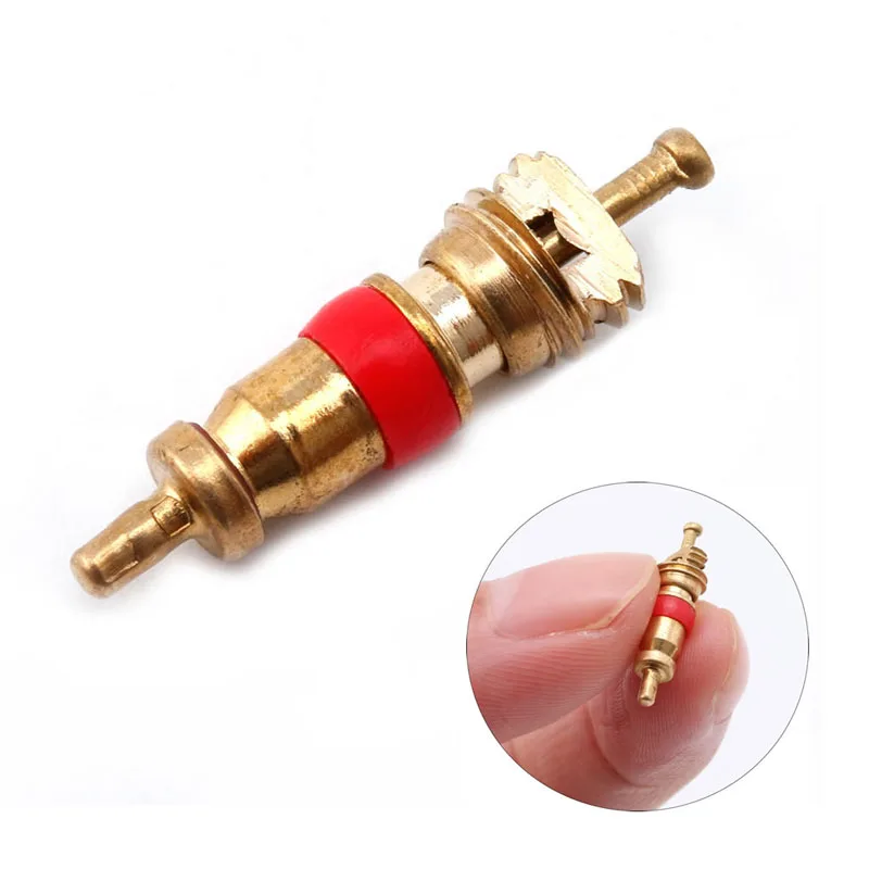 QILEJVS Bike Bicycle Schrader Valve Core Gas Nozzle Tire Cycling Repair