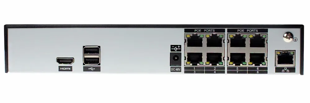 Besder H.265 ONVIF 4CH 8CH Max 4K HDMI Система охранного видеонаблюдения POE NVR HI3798M 4MP 5MP P2P Обнаружение движения FTP IEEE802.3af DC48V NVR для IP камера