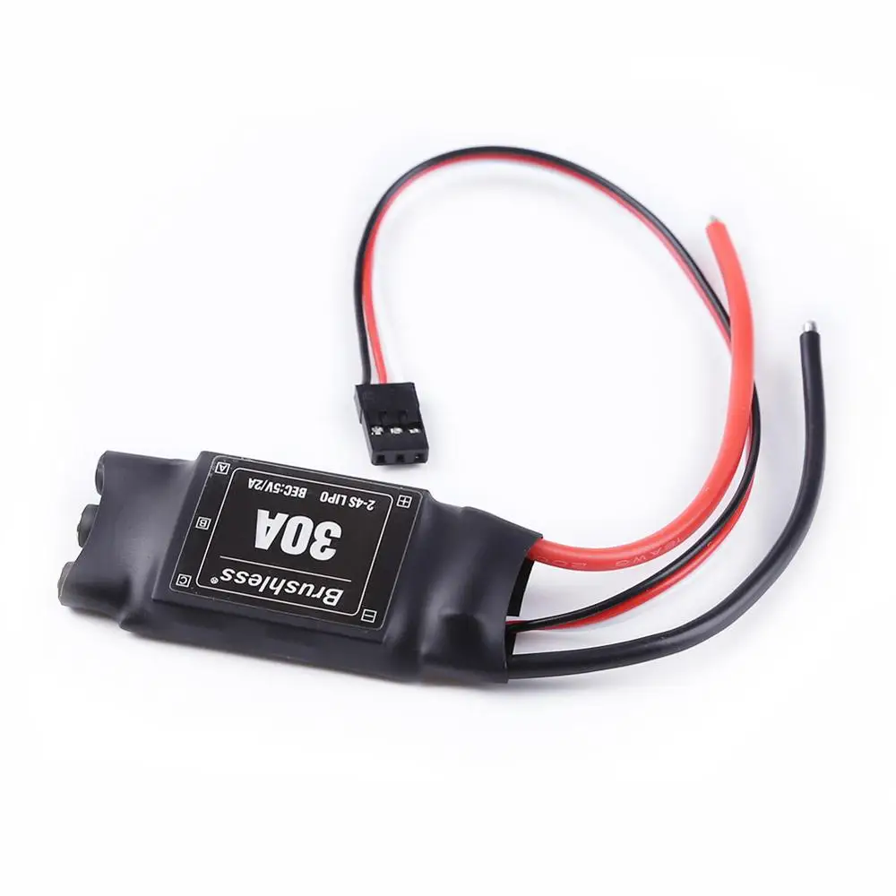 Rc Brushless 30A ESC 2-4S Electric Speed Controller with 5V 2A BEC For Rc Multicopter helicopter