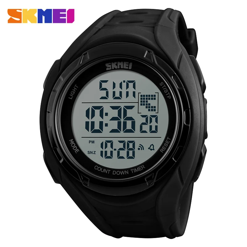 

SKMEI Sports Watches Men Countdown Chronograph Outdoor Watch Alarm Waterproof Digital Wristwatches Clock Male Relogio Masculino