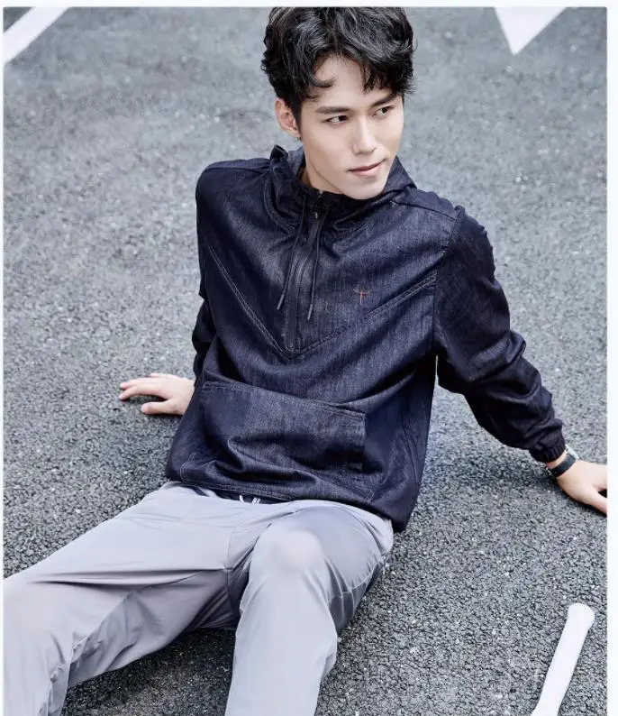  Xiaomi DMN light cloud soft stretch cowboy man sweater Refreshing and breathable Spring Autumn Casu