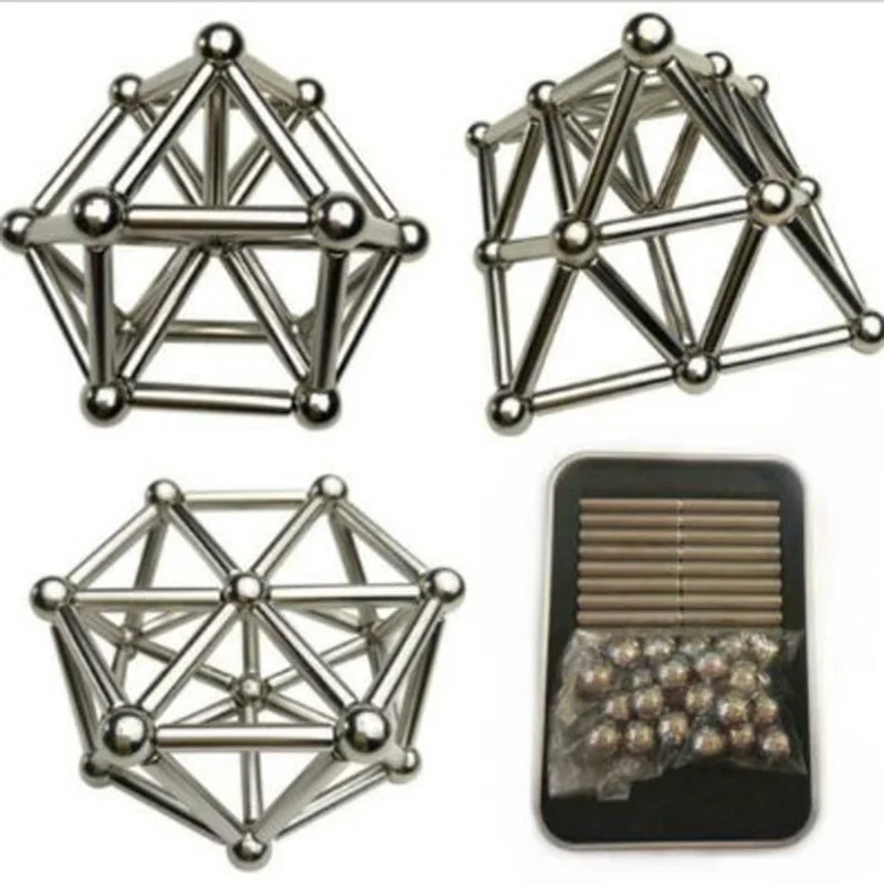 magnetic sticks and spheres