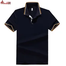 Новая мужская рубашка поло, мужская деловая и повседневная однотонная мужская рубашка поло с коротким рукавом, дышащая футболка-поло, Размер 6XL 7XL 8XL, мульти упаковка