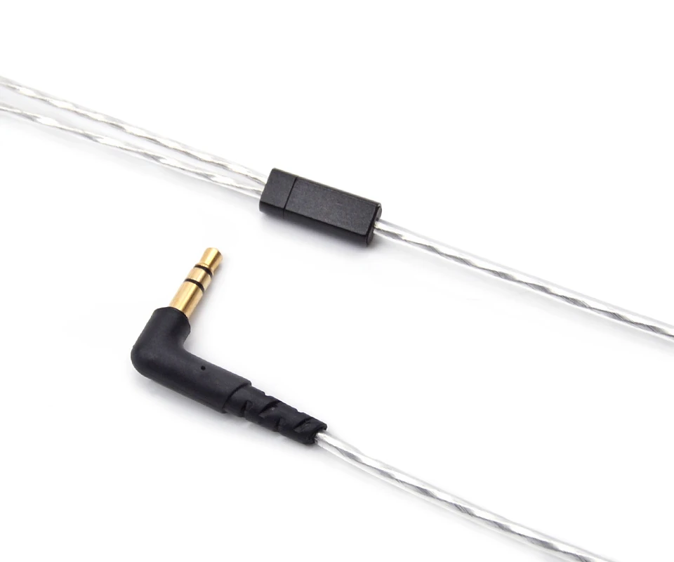 New NICEHCK High Quality Silver Plating Cable Earphone Upgrade MMCX Cable Ues For Shure SE535 SE846