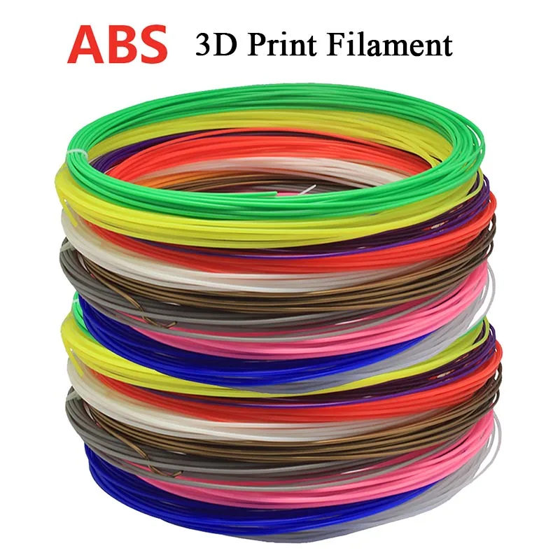 10 м/шт. 36 цветов ABS материалы 3D печать нити 1,75 мм 10 м для 3d принтера Ручка