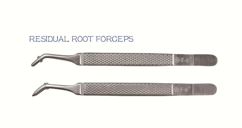 dental residual root forceps kit,Non Coated.in Teeth Whitening from