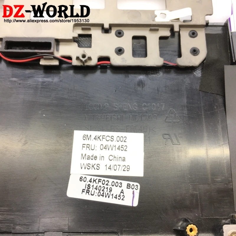New Replacement for Lenovo ThinkPad T420S T420Si Palmrest Upper Case Keyboard Bezel Cover with Touchpad 04W1452