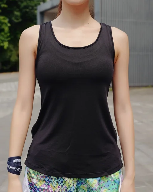 Quick Dry Mesh Women's Yoga Fitness Sleeveless Tank Top - Image 4