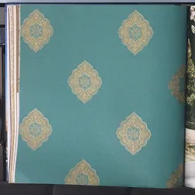 Modern Luxury blue background wallpaper floral wallpaper for walls Living room bedroom wallpapers pvc waterproof wall paper roll modern stereoscopic 3d wallpaper for wall roll red white black waterpoof vinyl pvc wall paper for living room bedroom background