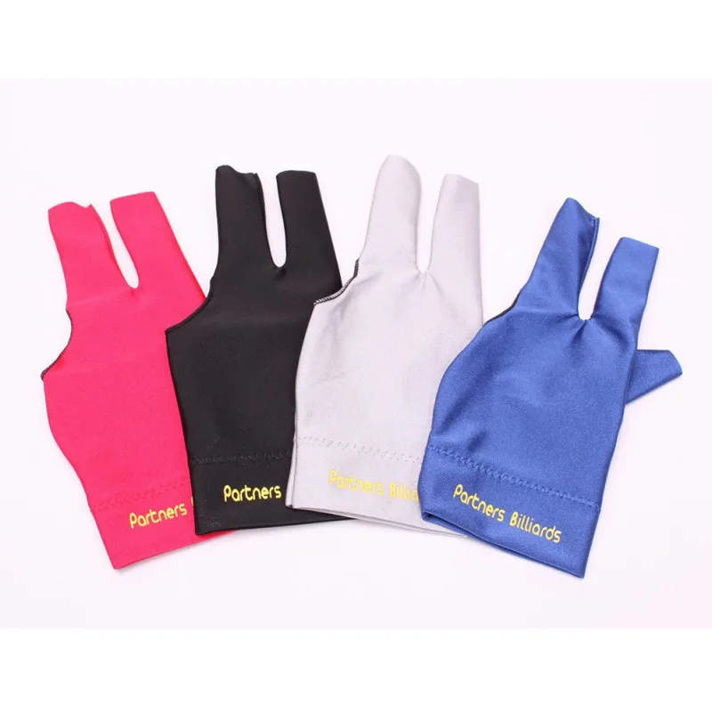 

1 Pcs Three-Finger Gloves Spandex Snooker Billiard Cue Glove Pool Left Hand Open Three Finger Accessory Fitness Accessories