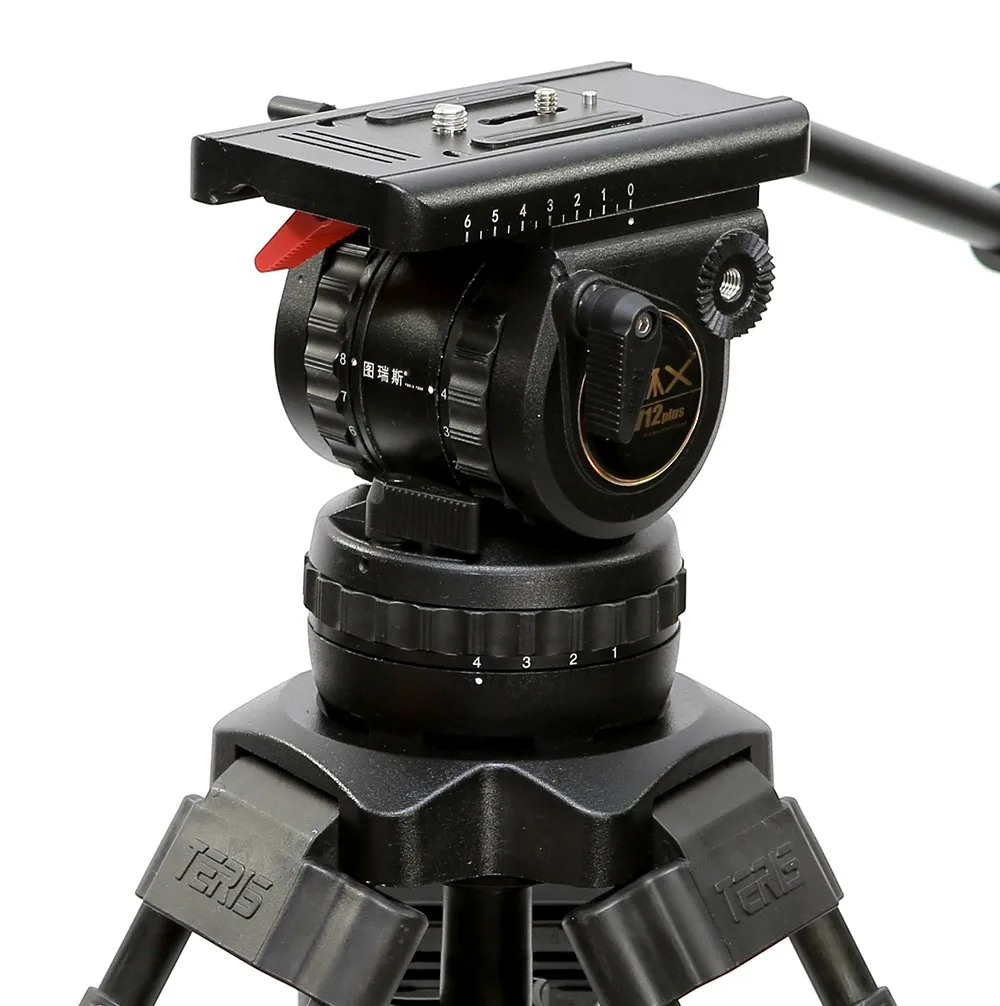 Трипод для видеокамеры TRIX Teris TS120 100 мм 12 кг|100mm bowl|fluid headtripod fluid head |