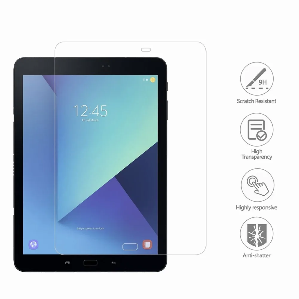 Tempered Glass For Samsung Galaxy Tab S3 9.7 T820 T825 S2 T810 T815 8.0 T710 T715 S 10.5 T800 T700 Tablet Screen Protector | Компьютеры и