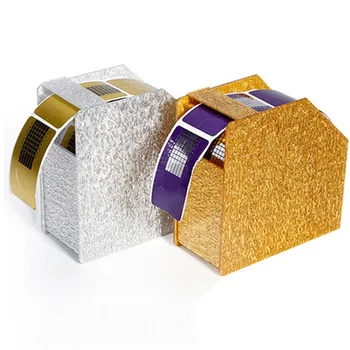 

Acrylic Nail Art Remover Paper Wipe Holder Container Storage Case Make Up Nail DIY Manicure Styling Tool Stand MH88