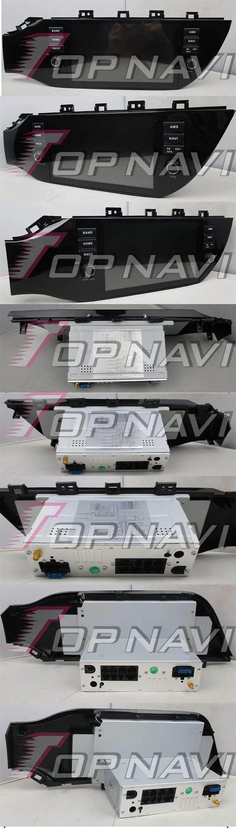 car navigation touch screen panel For KIA K2 RIO 2017