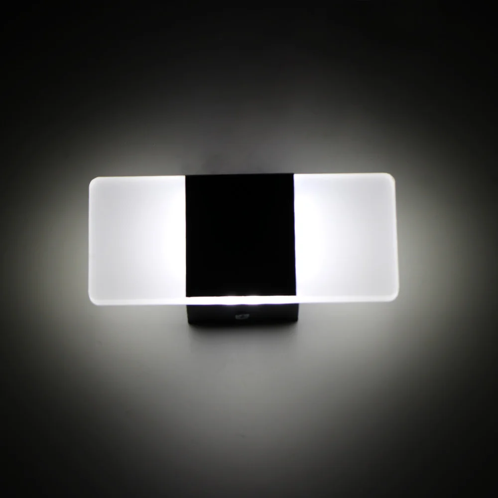 

Living Room Bathroom Bedroom Light Luminaire 85-265 V Night Light LED Wall Lamp Piano Keys Push Button Wall Light