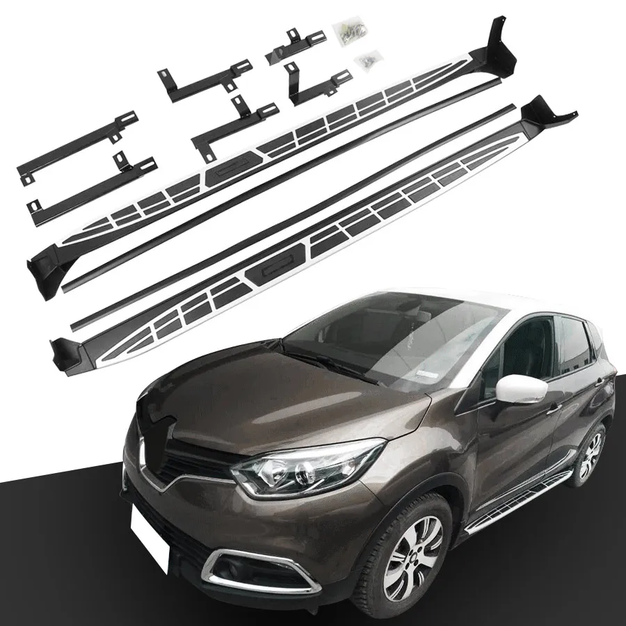 Боковой Шаг подходит для Renault Captur 2013 2020 Беговая доска Nerf Bar платформа Iboard 2