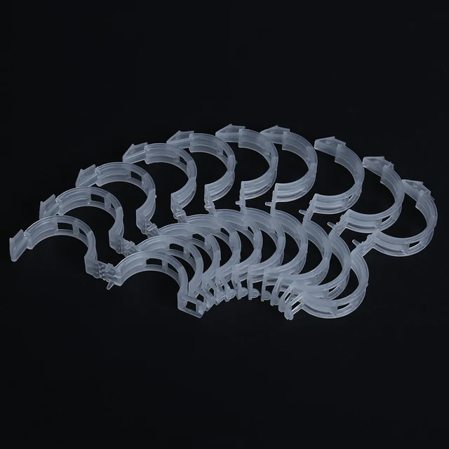 50 Trellis Tomato Clips Supports/Connects Plants/Vines Trellis/Twine/Cages  Plant Vine Tomato Vegetable Fastening Clip Garden