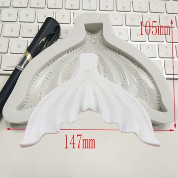 

Fishtail Silicone Mold Fondant Mould Cake Decorating Tools Chocolate, Gumpaste Mold, Sugarcraft ,Kitchen Gadgets
