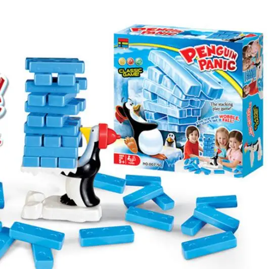 

penguin panic stacking Board Game English Version for Family/Party/Friends Funny Game Best Gift for Children