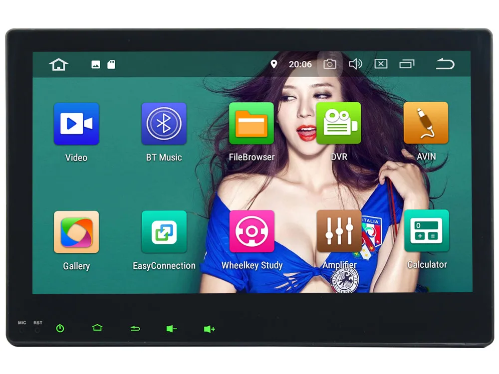 Clearance 10.1" IPS Octa Core 4G Android 8.1 4GB RAM 64GB ROM RDS BT Car DVD Player Stereo Radio GPS Glonass For Toyota Hilux 2016-2018 1