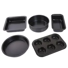 Набор антипригарных форм для выпечки из 5 предметов, противень для выпечки Y1QB