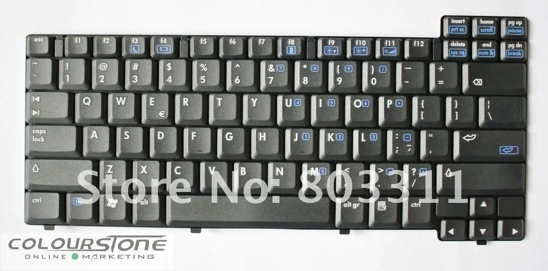 Для ноутбука клавиатуры для hp COMPAQ NX7300 NX7400 NX8220 NC8220 NC8230 NW8220 США черный