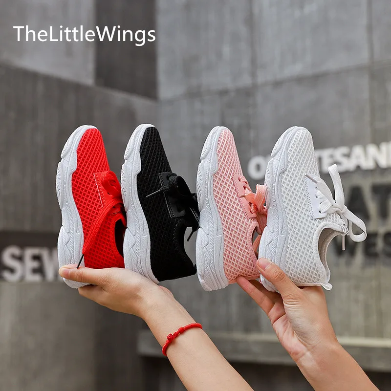 

Summer kids shoes boys girls breathable white cloth shoes 1-16 years old soft bottom 2018 new models school Net cloth sneakers