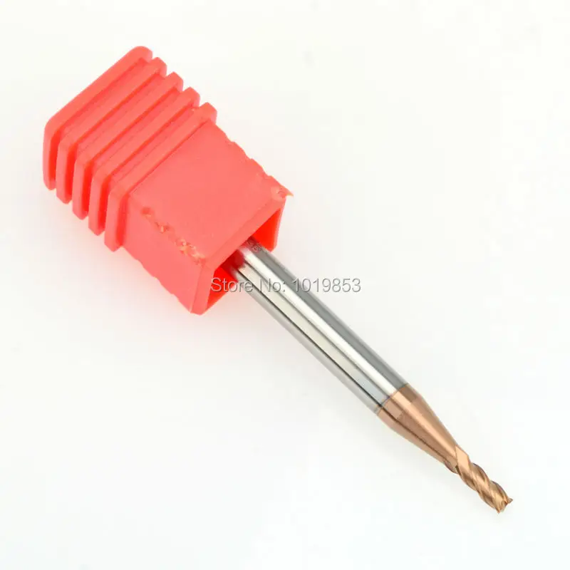 

SLONS S600-2X4X50L HRC65 square flat tungsten Carbide end mill for CNC machine