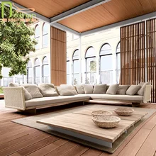 Дизайн Флориды открытый плетеный диван набор/любую погоду смолы плетеная лоза