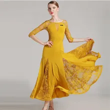 Black ballroom dress woman ballroom waltz dresses ballroom dance clothes waltz dance costumes spanish flamenco dress tango