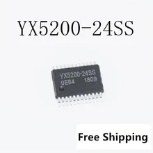 5 шт х YX5200-24SS YX5200-24QS серийный mp3 пятна особенность MP3 программ может быть связано с u-диск, tf-карта, SD карта чип YX5200-24QS IC