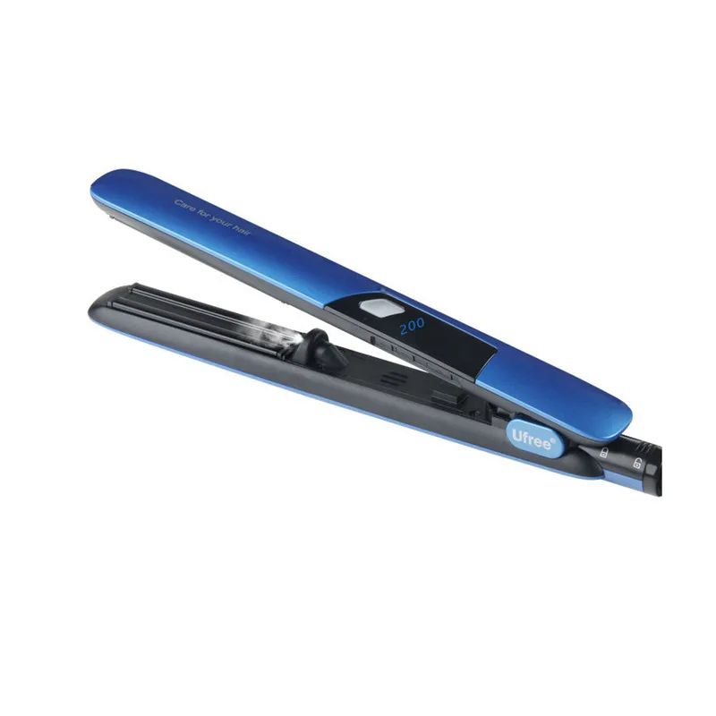 

Ufree Lcd Digital Display Electric Control Hair Straightener Fast Ceramic Hair Irons Waver Hairpin Splint Rapid Heating