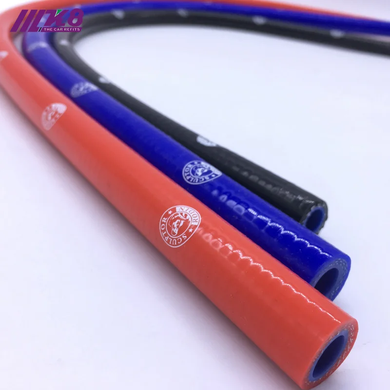 Straight Silicone Coolant Hose 1 Meter Length Intercooler Pipe  ID 45mm 51mm 57mm 60mm 64mm Red/Blue/Black