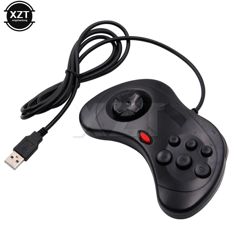 1 шт. проводной USB Геймпад Классический контроллер Joypad для системы Saturn стиль для ПК sega Ретро ручной