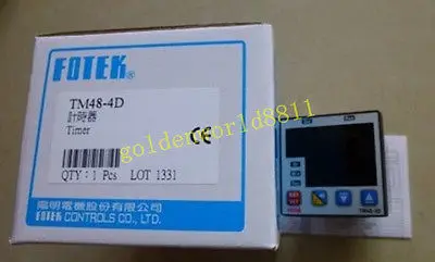 

DHL/EMS NEW FOTEK Temperature Controller TM48-4D good in condition for industry use -A1