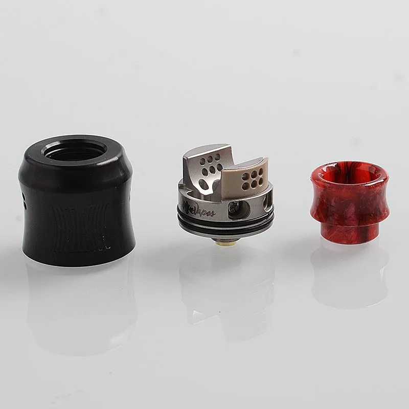 authentic-wotofo-recurve-rda-rebuildable-dripping-atomizer-w-bf-pin-black-stainless-steel-24mm-diameter