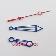 PARNIS голубое обрамление часы наручные часы части светящиеся fit Miyota 8205 8215 механизм