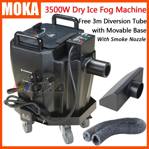 1 Pcs/Banyak 3500W Dry Ice Machine Tanah Rendah Mesin Kabut ...