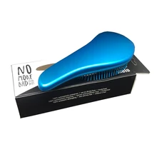 Заводская оригинальная Женская щетка для волос британская принцесса расческа Волшебная для причесывания и укладки волос Расческа для массажа расческа матовый синий