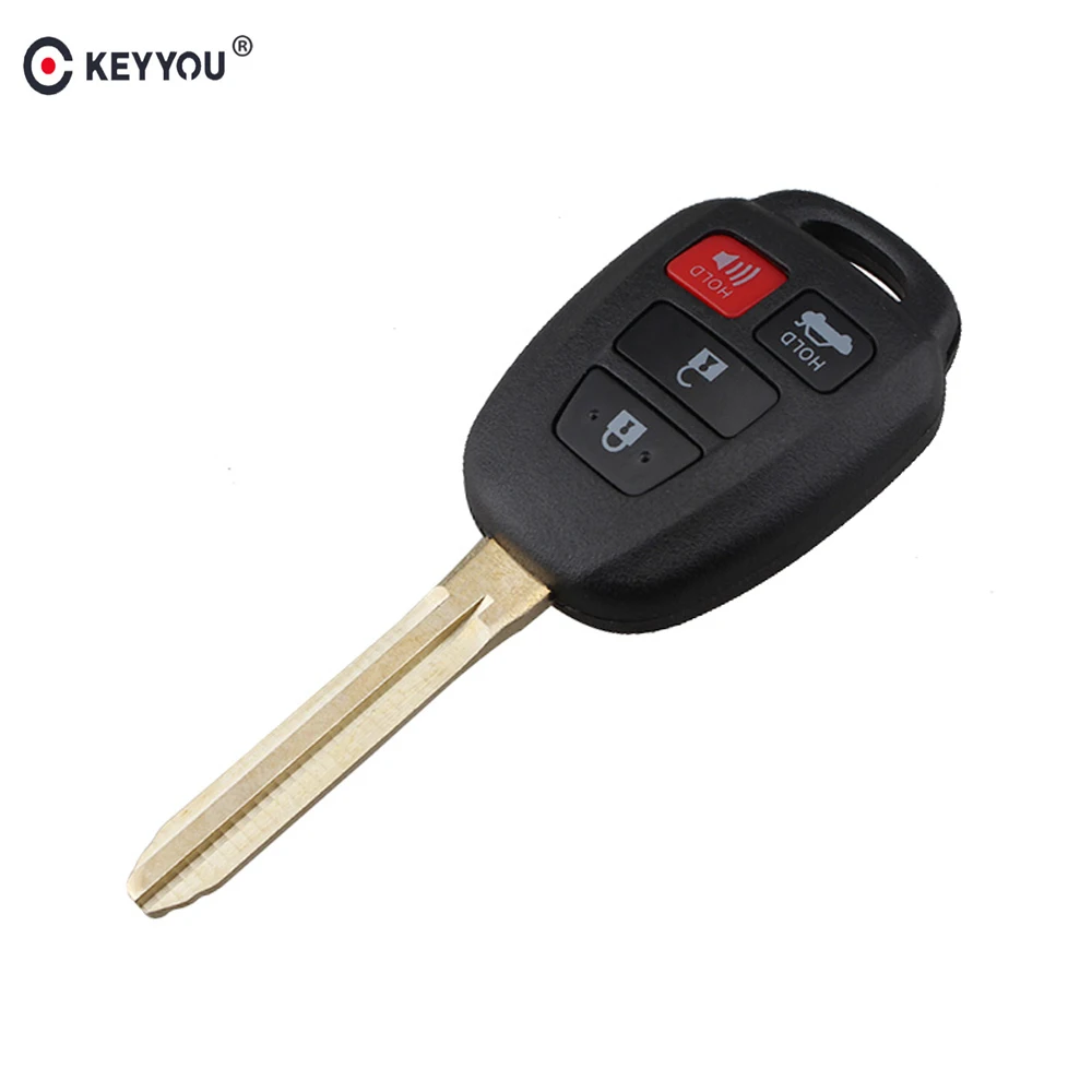 KEYYOU 3 кнопки дистанционного ключа для Toyota Camry 2012 2013 2014 2015/Corolla 2015 Fob FCCID: HYQ12BDM 314 4 МГц