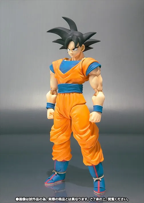 PrettyAngel-Подлинная Bandai Tamashii нация S. H. Figuarts СВЧ Dragon Ball Z Figuarts Goku фигурка