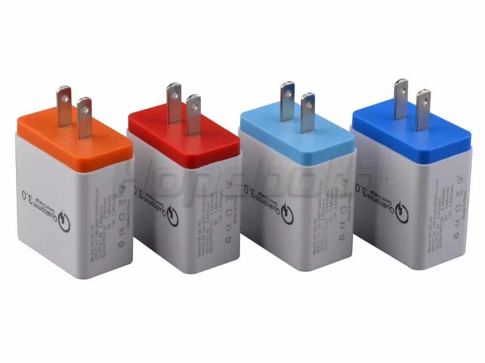 Quick Charge 3 0 Порты и разъёмы США Подключите USB стены Зарядное устройство Мощность QC