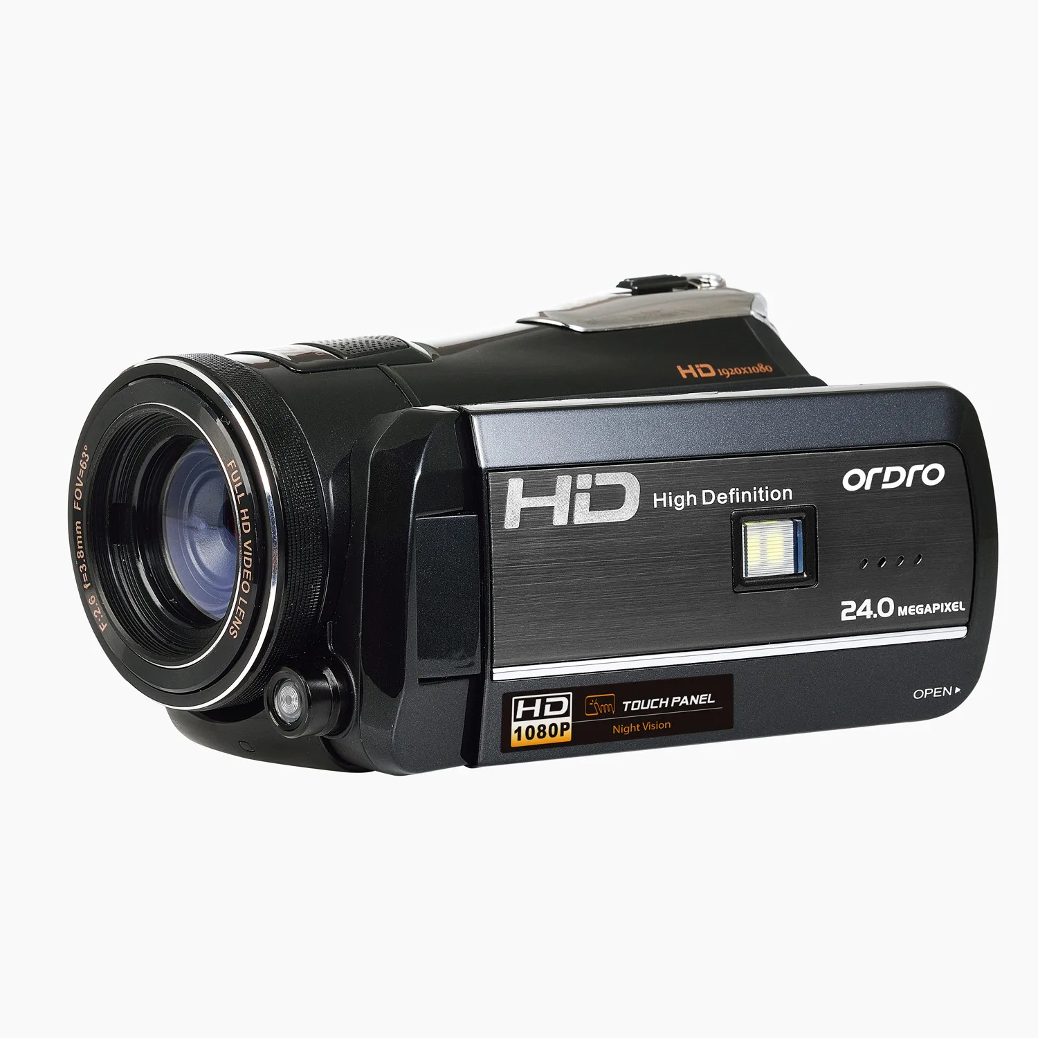 ORDRO camcorder full hd 1080P video camera 4 k 16x Zoom camescope filmadoras DVR IR night vision camaras fotograficas Z627